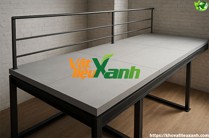 Kích thước tấm Cemboard nâng gác