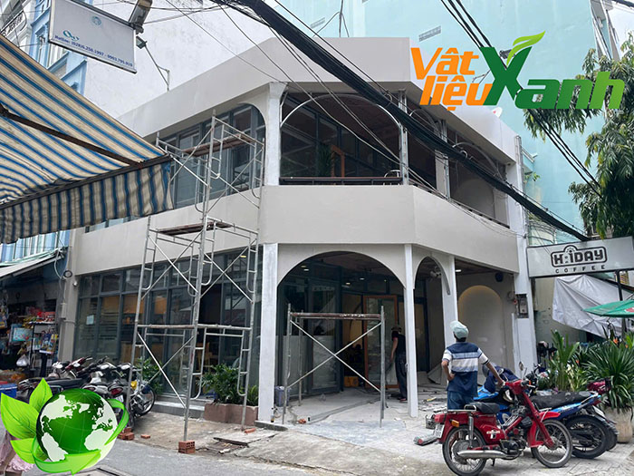 Tấm Sambo thi công thực tế