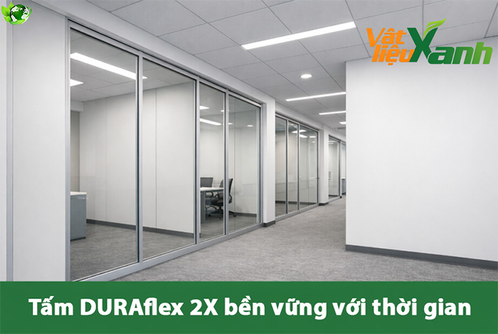 Tấm DURAflex làm vách ngăn