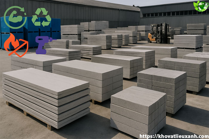 Những ưu điểm vượt trội của sàn bê tông nhẹ