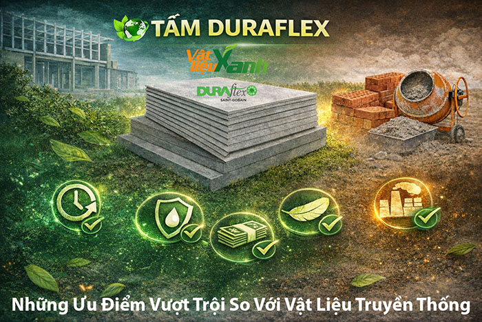 Tấm DURAflex 2X ưu điểm