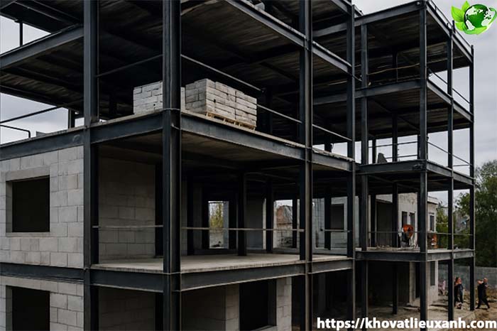 Sàn bê tông nhẹ trong ứng dụng thực tế