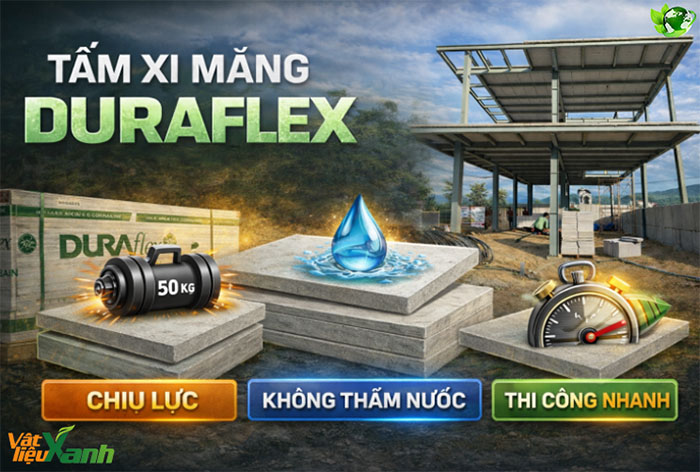 Thi Công Tấm DURAflex dễ dàng