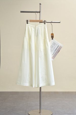 Quần ống rộng nhún 2 bên - B64W26H004